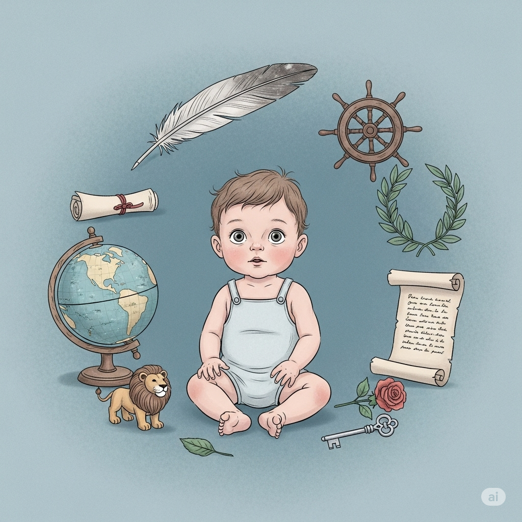 รวมชื่อลูกชายสุดเท่ห์ ความหมายดี ปี 2568 พร้อมที่มาและไอเดียตั้งชื่อ